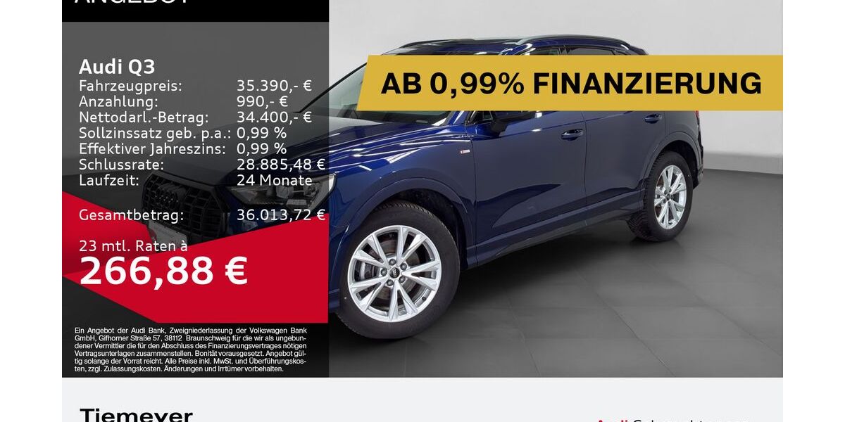 Audi Q3 34.088 km 30.980 &euro; Bochum 44809