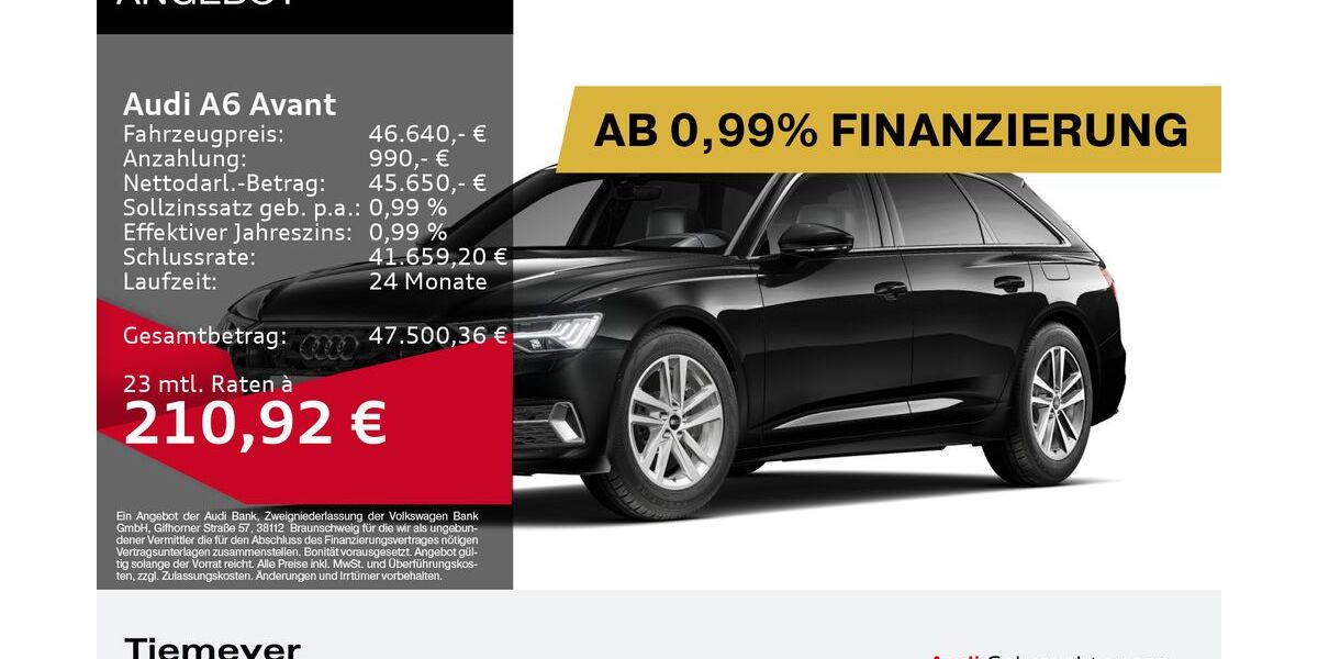 Audi A6 12.593 km 45.680 &euro; Bochum 44809