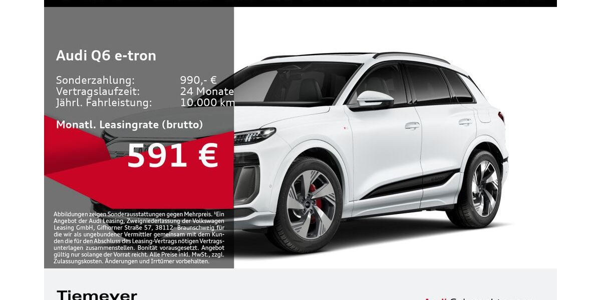 Audi Q6 e-tron 8.826 km 66.590 &euro; Bochum 44809