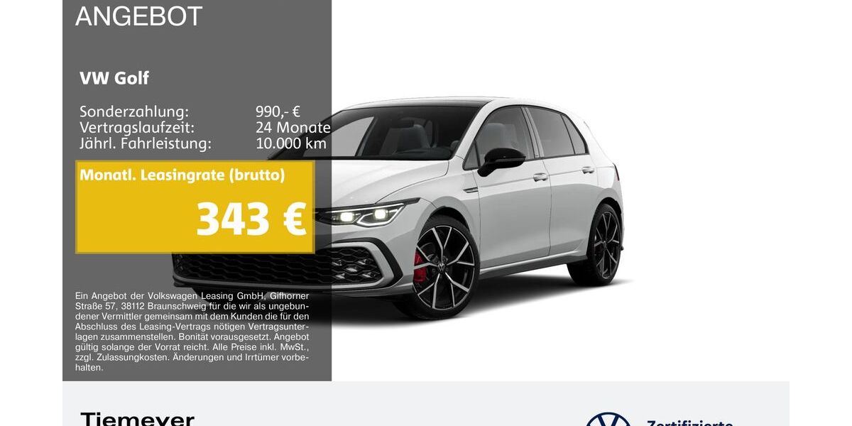VW Golf 45.393 km 31.930 &euro; Bochum 44892