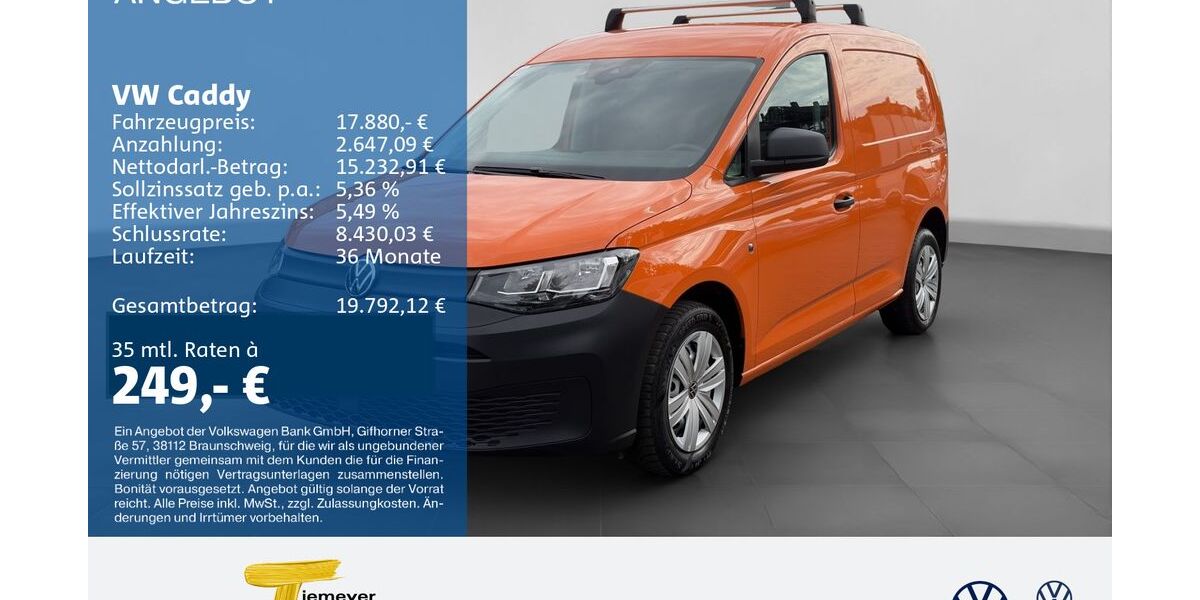VW Caddy 52.711 km 15.610 &euro; Gelsenkirchen 45888