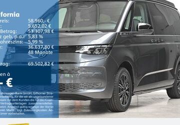 VW T7 California 3.900 km 55.880 &euro; Gelsenkirchen 45888