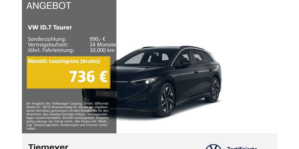 VW ID.7 12.366 km 45.590 &euro; Bochum 44892