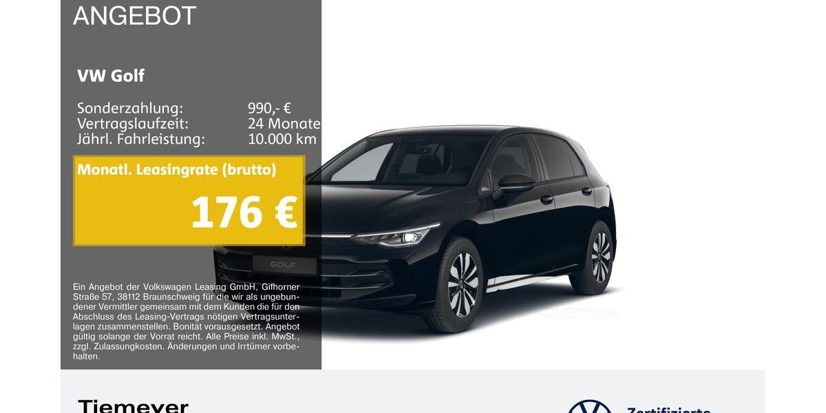 VW Golf 15.218 km 28.540 &euro; Bochum 44892
