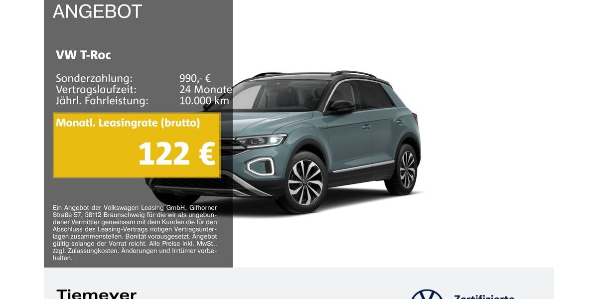 VW T-Roc 25.240 km 23.970 &euro; Bochum 44892