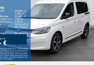 VW Caddy 34.546 km 34.170 &euro; Bochum 44892