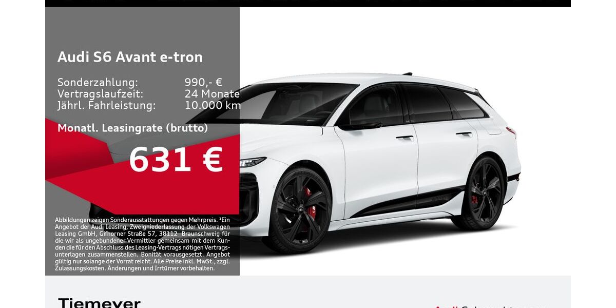 Audi S6 e-tron 10.968 km 77.770 &euro; Bochum 44809