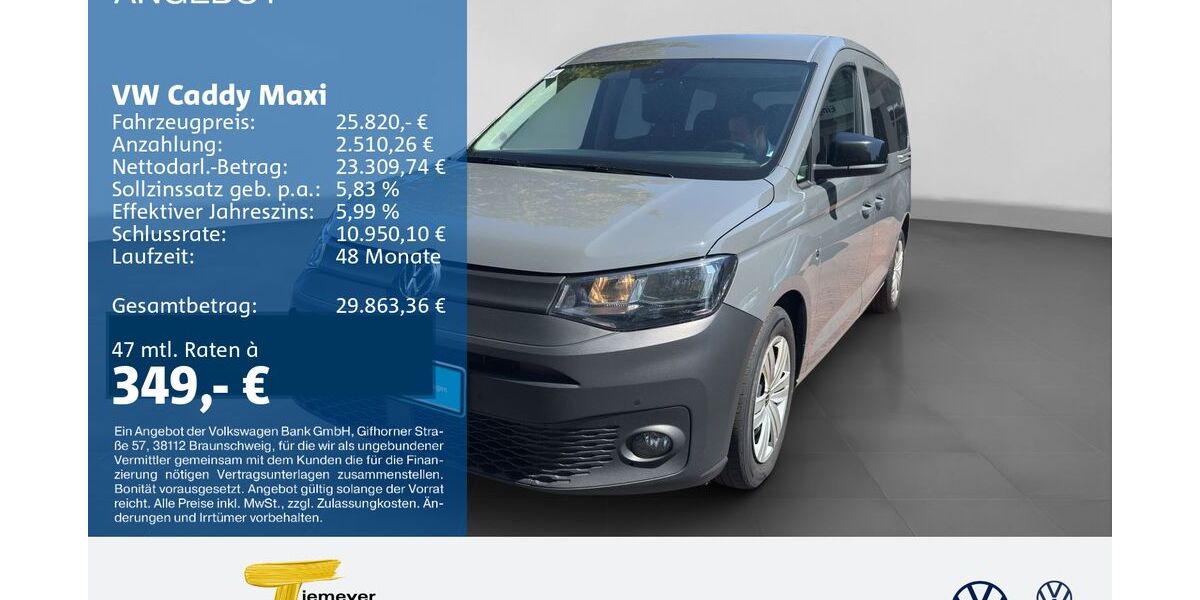 VW Caddy 121.059 km 25.820 &euro; Gelsenkirchen 45888