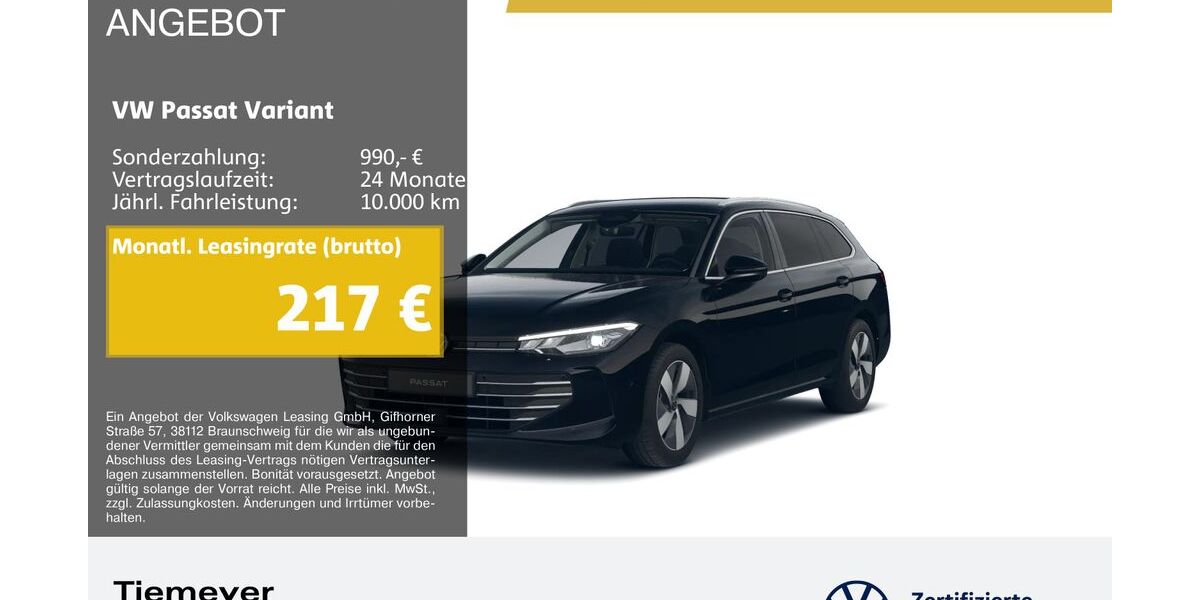 VW Passat Variant 21.712 km 30.530 &euro; Bochum 44892