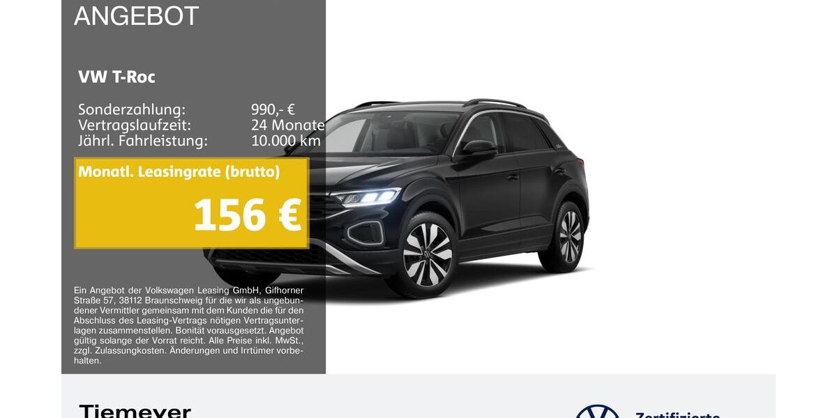 VW T-Roc 15.299 km 21.900 &euro; Bochum 44892