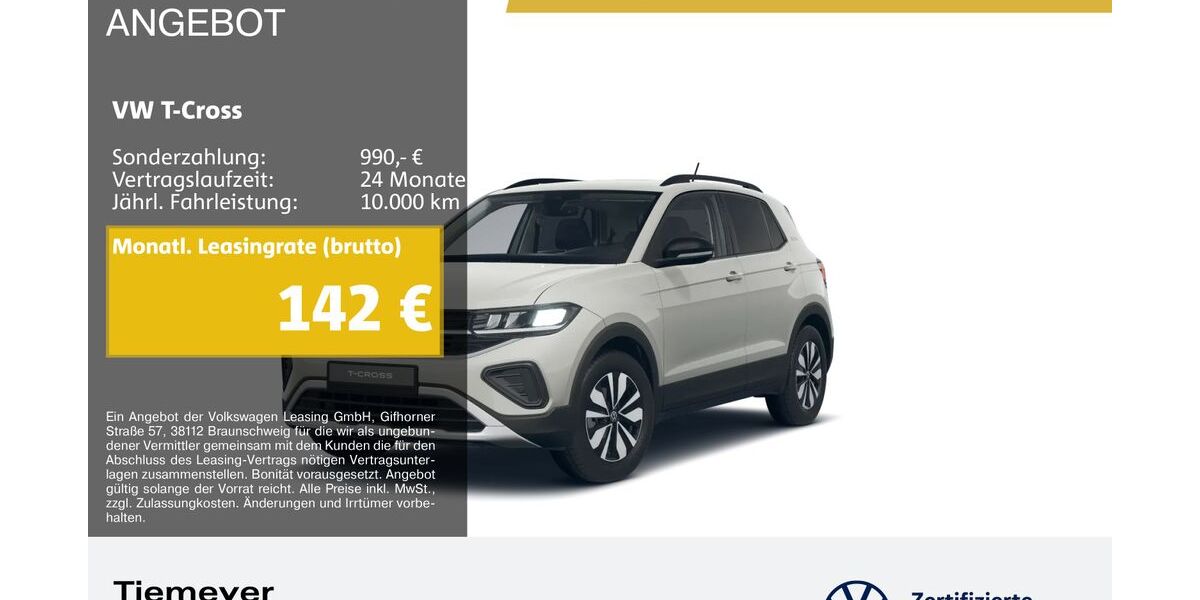 VW T-Cross 17.700 km 19.980 &euro; Bochum 44892