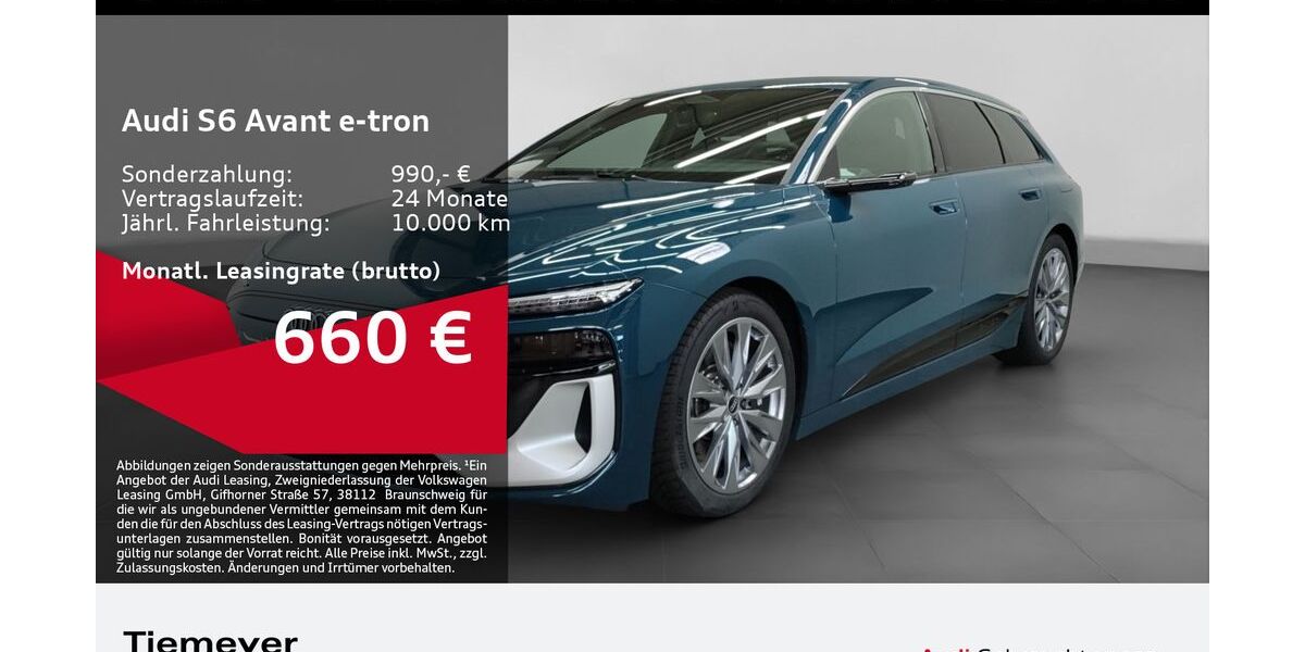 Audi S6 e-tron 16.429 km 77.620 &euro; Bochum 44809