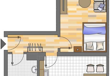 Wohnung Dortmund Körne - 1 Zimmer, 40 m&sup2;, 203&euro; | Angebot:27201917