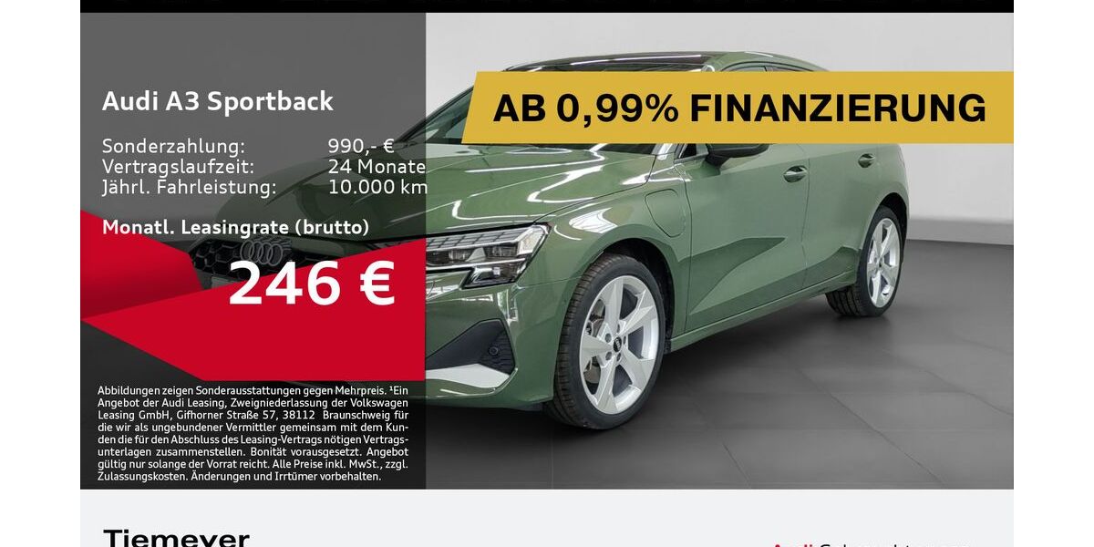 Audi A3 6.361 km 35.960 &euro; Bochum 44809