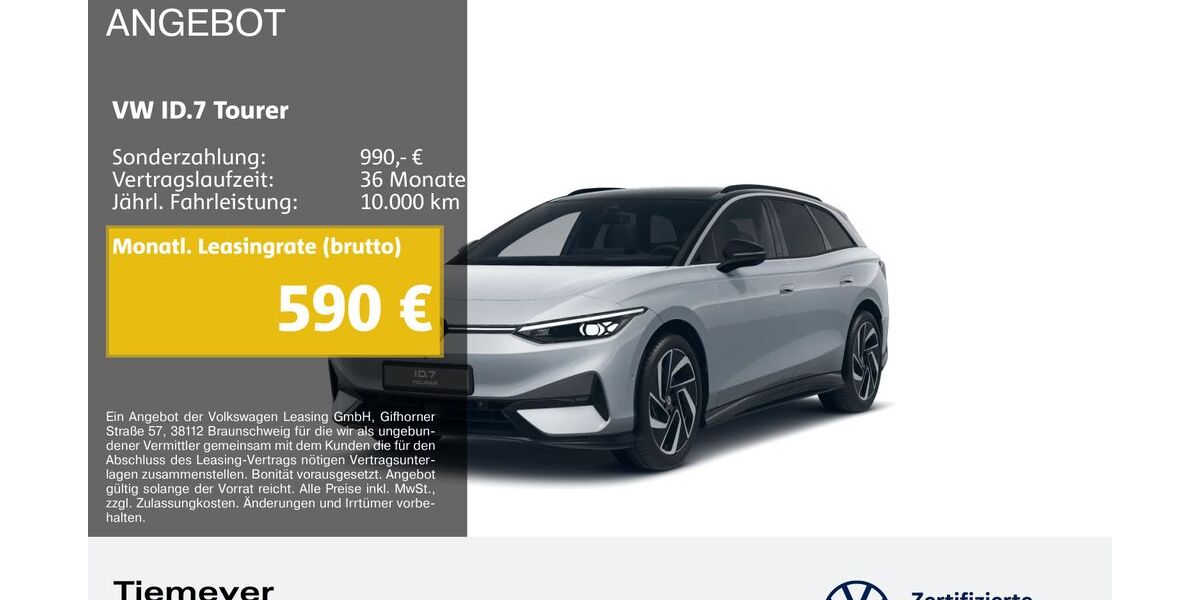 VW ID.7 9.930 km 51.380 &euro; Bochum 44892
