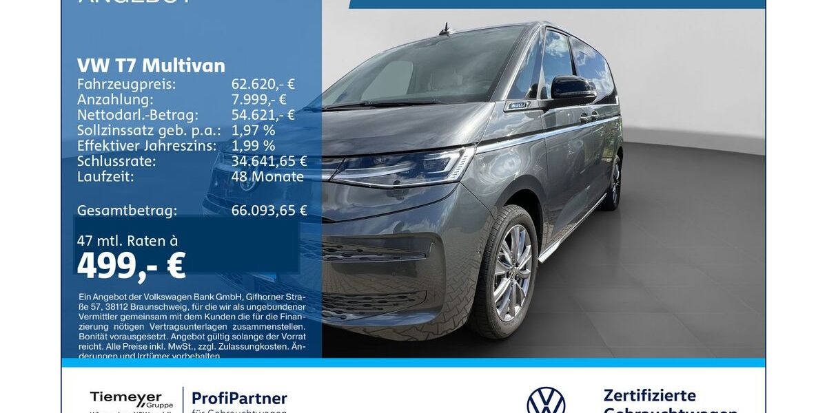 VW T7 Multivan 26.173 km 61.890 &euro; Recklinghausen 45663