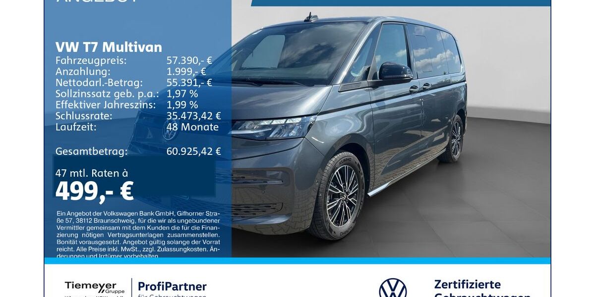 VW T7 Multivan 20.998 km 56.730 &euro; Recklinghausen 45663