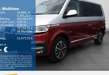 VW T6 Multivan 66.945 km 44.880 &euro; Bochum 44892