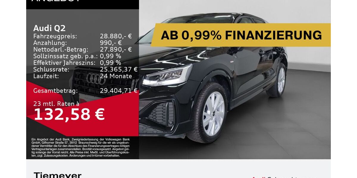 Audi Q2 23.236 km 26.960 &euro; Bochum 44809