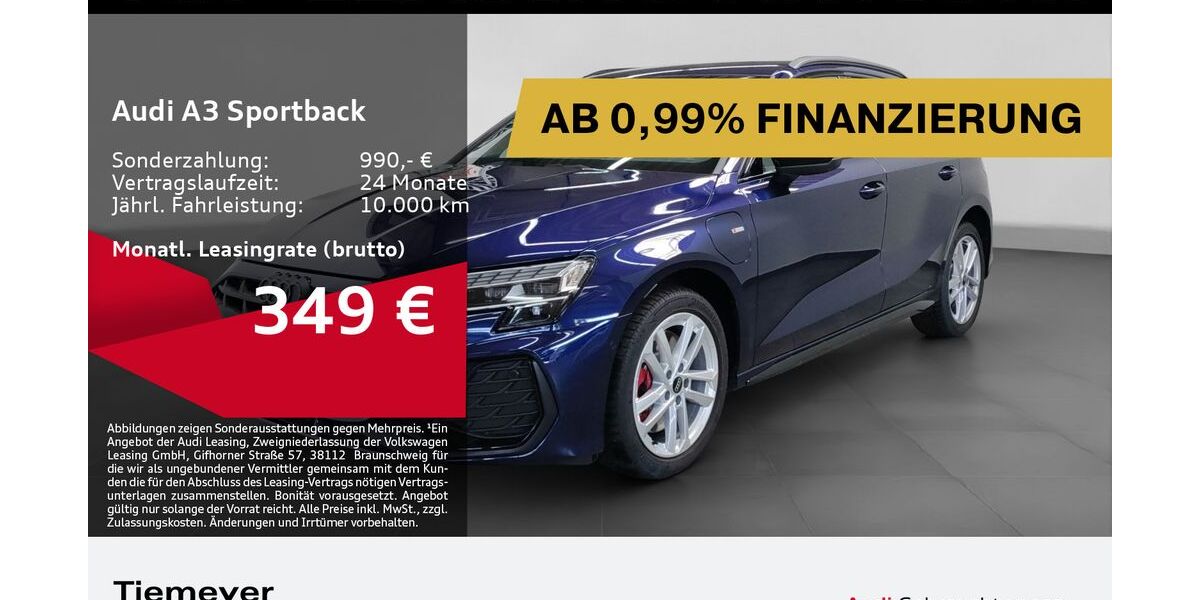 Audi A3 9.607 km 38.220 &euro; Bochum 44809