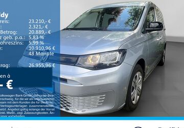 VW Caddy 55.354 km 21.220 &euro; Recklinghausen 45663