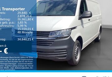 VW T6 Transporter 61.235 km 29.220 &euro; Recklinghausen 45663