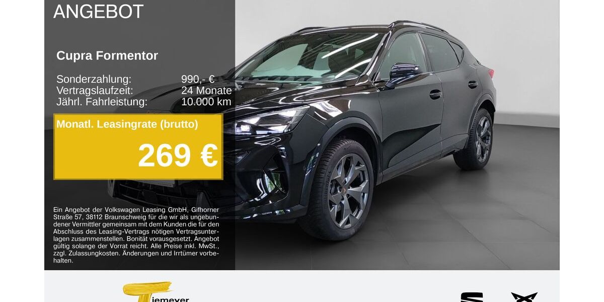 Cupra Formentor 17.167 km 33.280 &euro; Bochum 44809